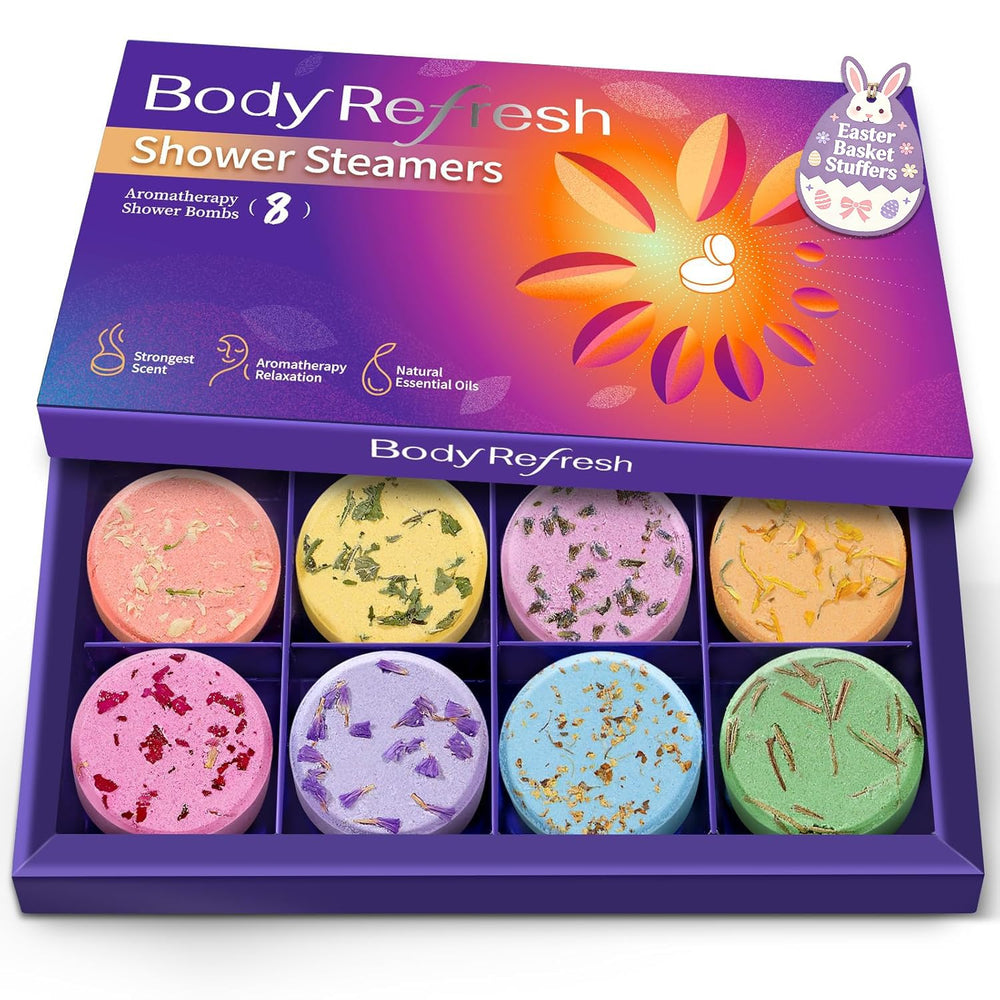 BodyRefresh eucalyptus-steamer with petals for a refreshing morning ritual.