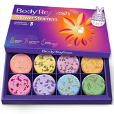 BodyRefresh eucalyptus-steamer with petals for a refreshing morning ritual.