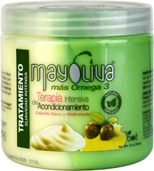 BOÉ Mayoliva Omega 3 mascarilla intensiva hidrata profundamente el cabello