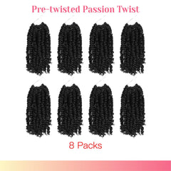 BOHOBABE Passion Twist full-head look showing effortless volume