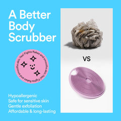 Boie USA scrubber with non-slip back handle for secure grip