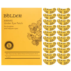Parches para ojos Bolden Awake despiertan la mirada y reducen ojeras