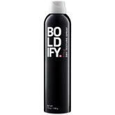 Boldify Dry Texture Spray bottle close-up showing volume-boosting spray.