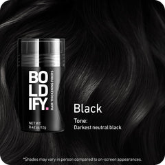 Boldify Fibras Capilares coincidencia de color para un resultado natural