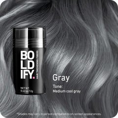 Boldify Fibras: resultado natural que imita cabello real
