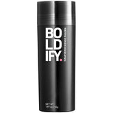 Boldify Hair Fibers shaken over thinning areas for a natural fuller look.
