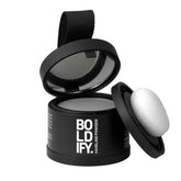 Boldify Hairline Powder packaging showing portable, shade-ready coverage for on-the-go use