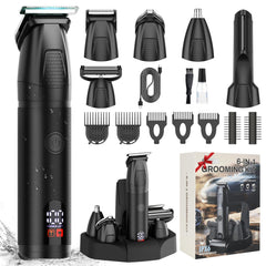 Bomxin 6-in-1 kit packaging showcases an all-in-one grooming solution for home use.
