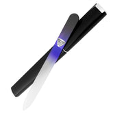 Bona Fide Beauty glass nail file with hardcase for portable storage