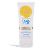 Bondi Sands protección solar diaria sin fragancia en botella, protege UVA/UVB suave para piel sensible.