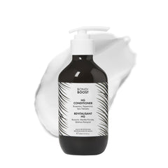 BondiBoost HG conditioner bottle front shows the hydrating formula for daily use.