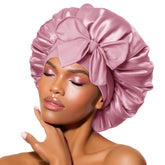 Bonnet Queen bonete seda anti-deslizante para dormir sin desorden