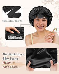 Bonnet Queen pack doble satin para dormir, comodidad y ahorro en un mismo set.