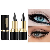 BONNIE CHOICE 2-pack black gel eyeliner pencil close-up showing smooth texture for precise lines.