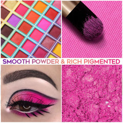 Sombras metalizadas brillantes para acabados impactantes y luminosos.