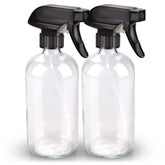 Bontip 16oz clear glass spray bottle with included accessories.