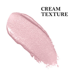 Boobeen highlighter stick close-up highlights fine sparkle on skin.