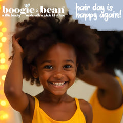 Boogie and Bean masaje cuero cabelludo, facilita absorción de aceites naturales