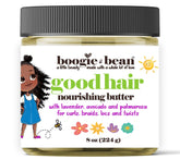 Boogie y Bean: aceite para cabello de bebé, derrame suave para uso diario.