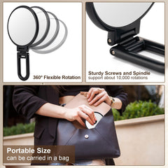 Boomiboo 360° rotation stand enables handheld, hanging, or desk setup.
