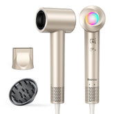 Bopcal ionic hair dryer motor speeds up drying for busy mornings.