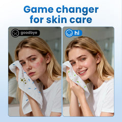 Borje toallas faciales XL, uso multiusos para rostro y cuerpo