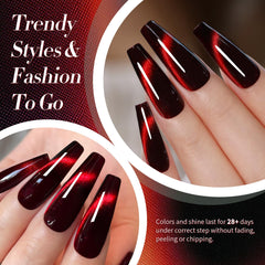 Born Pretty Cat Magnetic Eye Gel Nail Polish brillo espejado para acabado deslumbrante