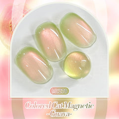 Born Pretty magnetic pattern preview on nails demonstrates customizable designs
