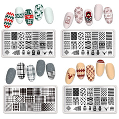 Born Pretty Christmas pattern plate for festive manicures.