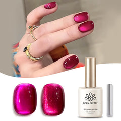 Born Pretty Cat Magnetic Eye Gel Nail Polish con Fruta Dragón, acabado cristal brillante para uñas