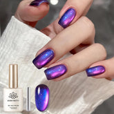 Born Pretty esmalte gel ojo magnético gato, brillo intenso y acabado cerámico.