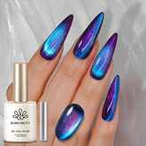 Born Pretty gel imán gato noche purpura: botella de 15 ml para color intenso.