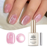 Born Pretty Cat Magnetic Gel Rosa Moonlight, efecto ojo de gato para uñas brillantes