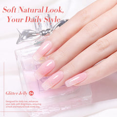 Born Pretty jelly gel nail polish soak-off gel enables easy removal.
