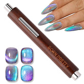Born Pretty 3-en-1 magneto de uñas, enfoque redondo para efectos llamativos.