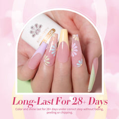 Born Pretty frascos 7 ml alineados para aplicación suave.