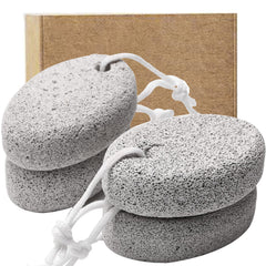 Borogo pumice stone foot close-up highlighting natural exfoliation texture