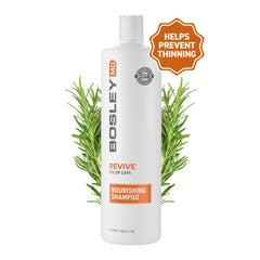 BosleyMD BosRevive Nourishing Shampoo foamy lather ready for use.