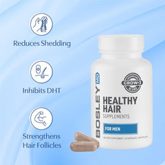 Pumpkin seed extract ingredient in BosleyMD formula for DHT-blocking support.