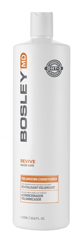 BosRevive bottle front shows weightless volumizing design for lifted hair