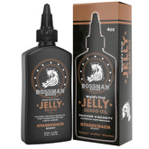 Bossman Jelly Beard Oil Stagecoach texture highlights rich hydration for a fuller beard.