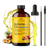 Botanic Hearth Batana Aceite en botella, nutriente para cabello saludable.