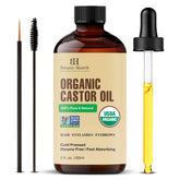 Botanic Hearth Aceite de Castor, botella con gotero para aplicación precisa en cabello