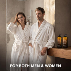 Botanic Hearth Biotin Shampoo product lather shown in hand with creamy texture.