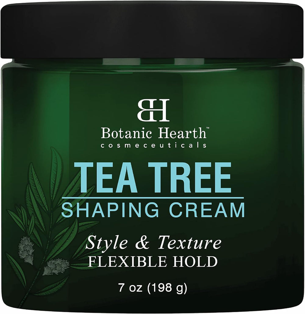 Botanic Hearth Crema de Árbol de Té: bote para peinado con sujeción flexible