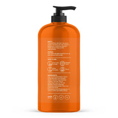 Botanic Hearth espuma de ducha cítrica para limpieza suave.