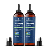 Botanic Hearth rosemary hair oil bottle applying scalp nourishment