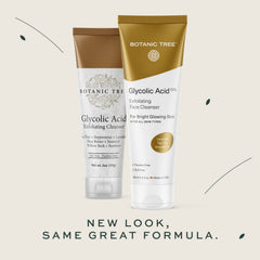 Botanic Tree 10-percent Glycolic Acid cleanser delivers gentle exfoliation for clear pores.
