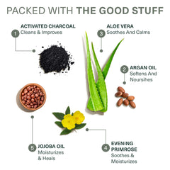 Botanic Tree Men skincare routine application detail for a simple morning ritual.