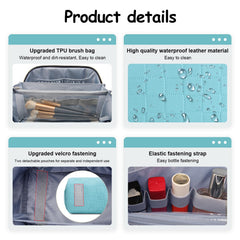 BOYATU bag features spill-proof lining for tidy journeys.